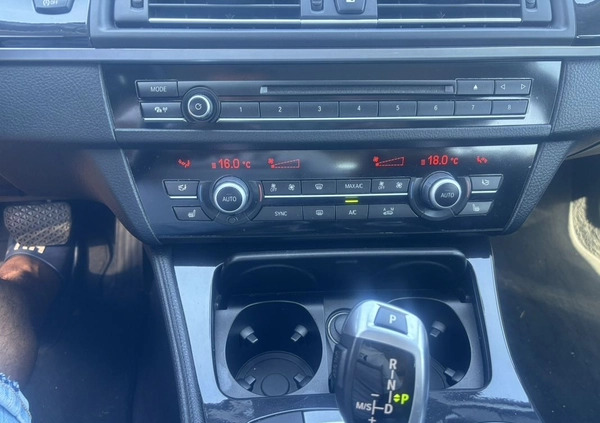 BMW Seria 5 cena 49999 przebieg: 251600, rok produkcji 2013 z Działdowo małe 436